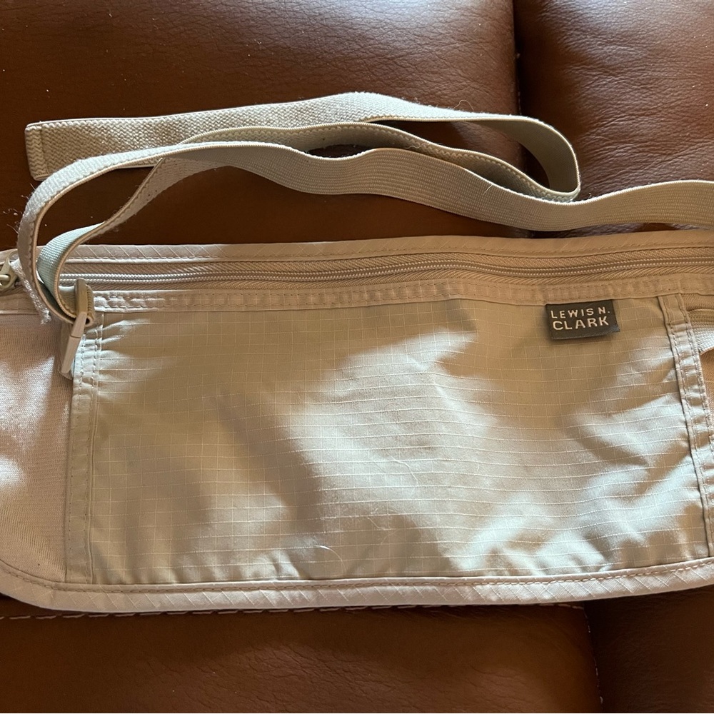 Lewis N. Clark Money & Passport Waist Belt Pouch